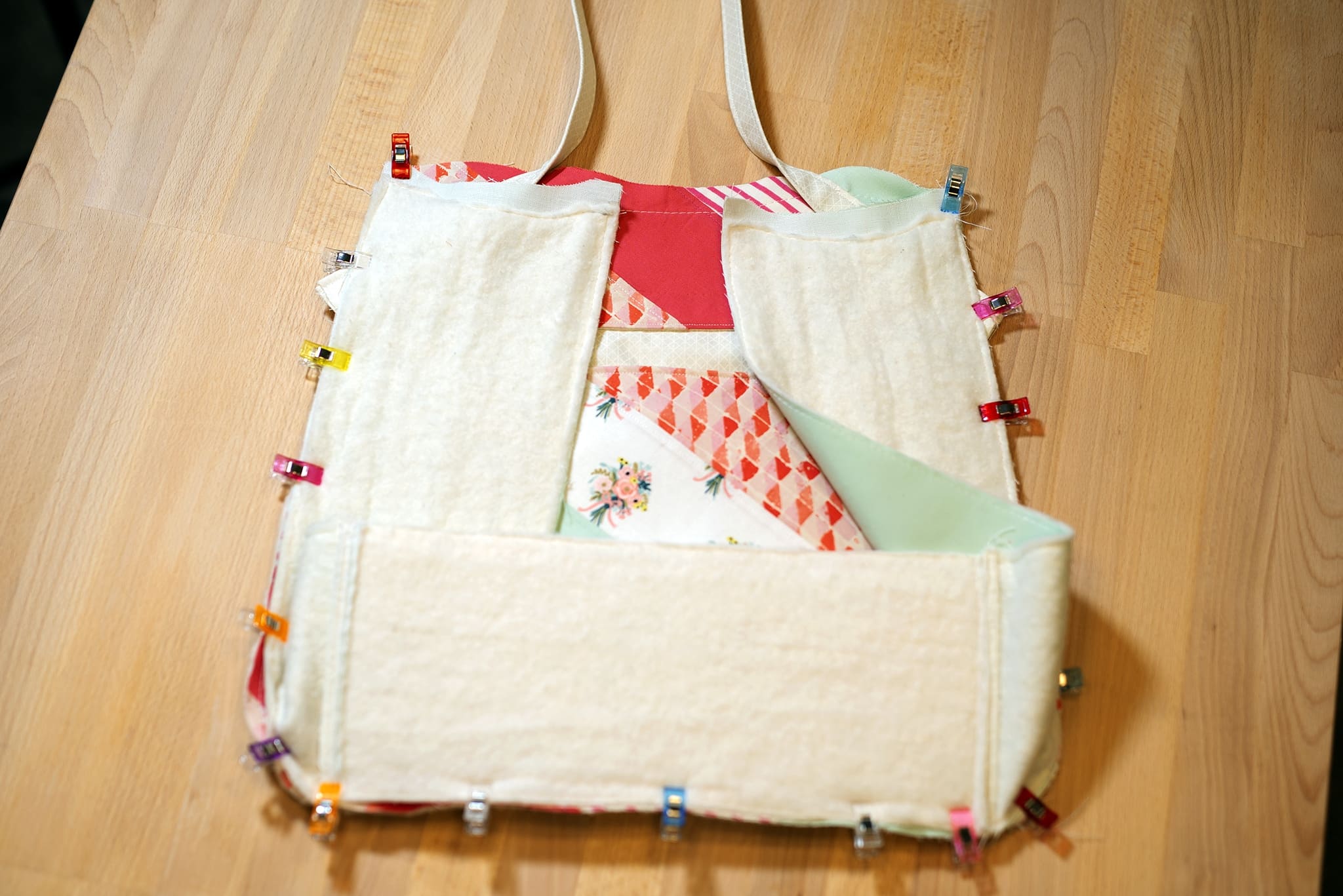 DIY Quilted Tote Bag Pattern