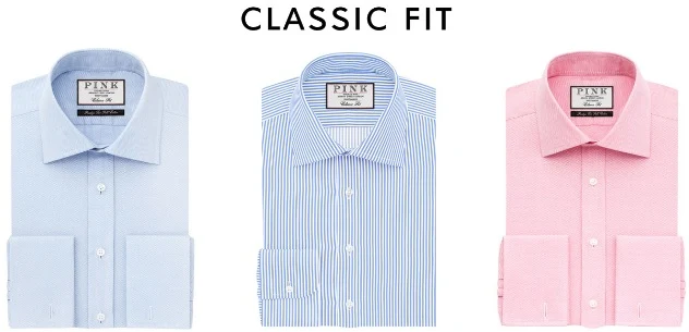 Classic Fit Dress Shirts