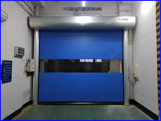 COAD, High Speed Door, INDONESIA, INDUSTRIAL DOOR, JAPAN, KOREA, MALAYSIA, Pintu Berkelajuan Tinggi, pintu pvc, PVC Roller Shutter Door, THAILAND, VIETNAM, シート製高速シャッター