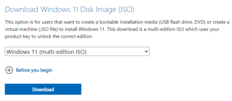 cara download file iso windows 11