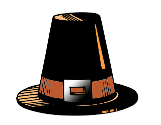 Free download Pilgrim's hat for Thanksgiving