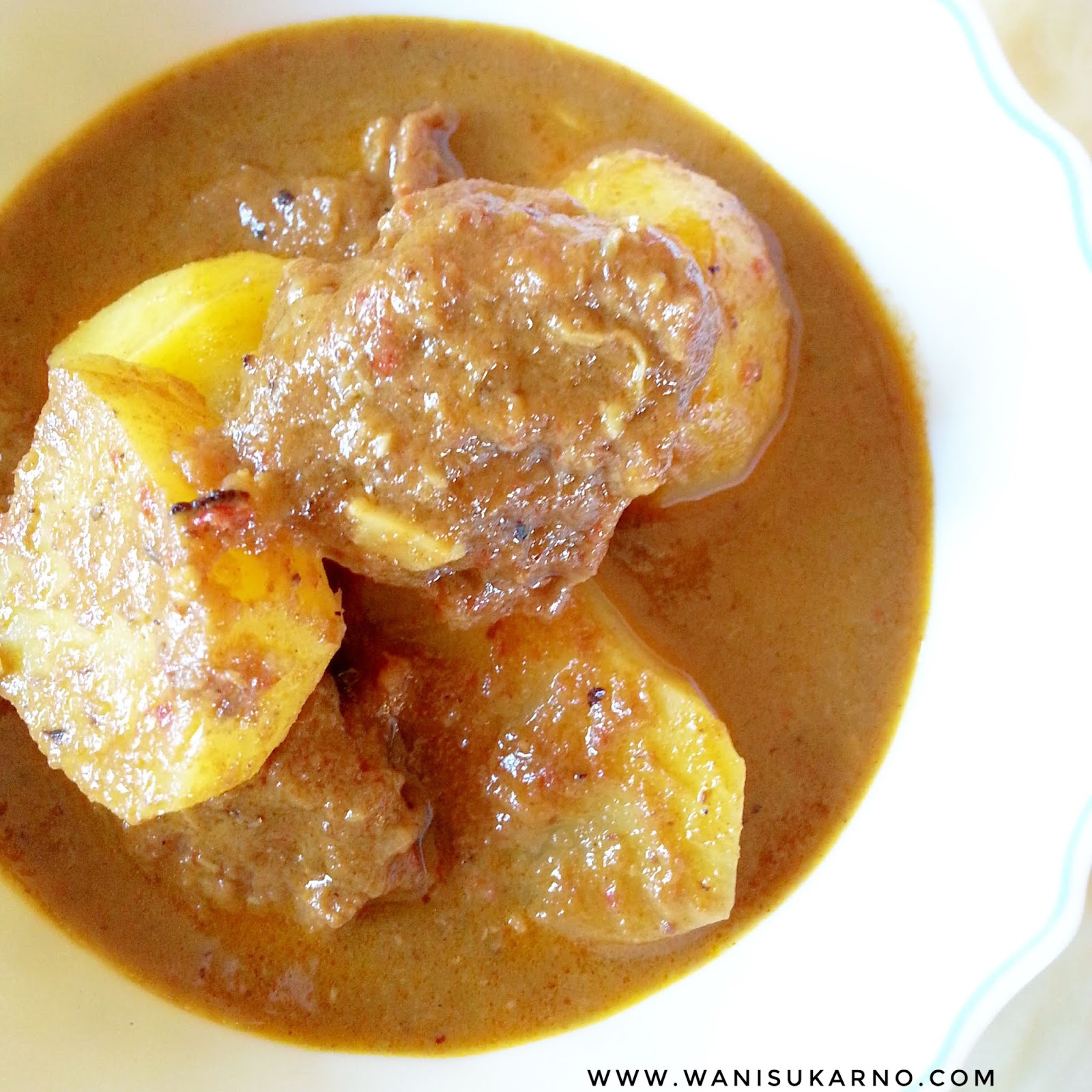 INILAH RESEPI PALING MUDAH DAN SEDAP NAK GULAI DAGING KERUTUK