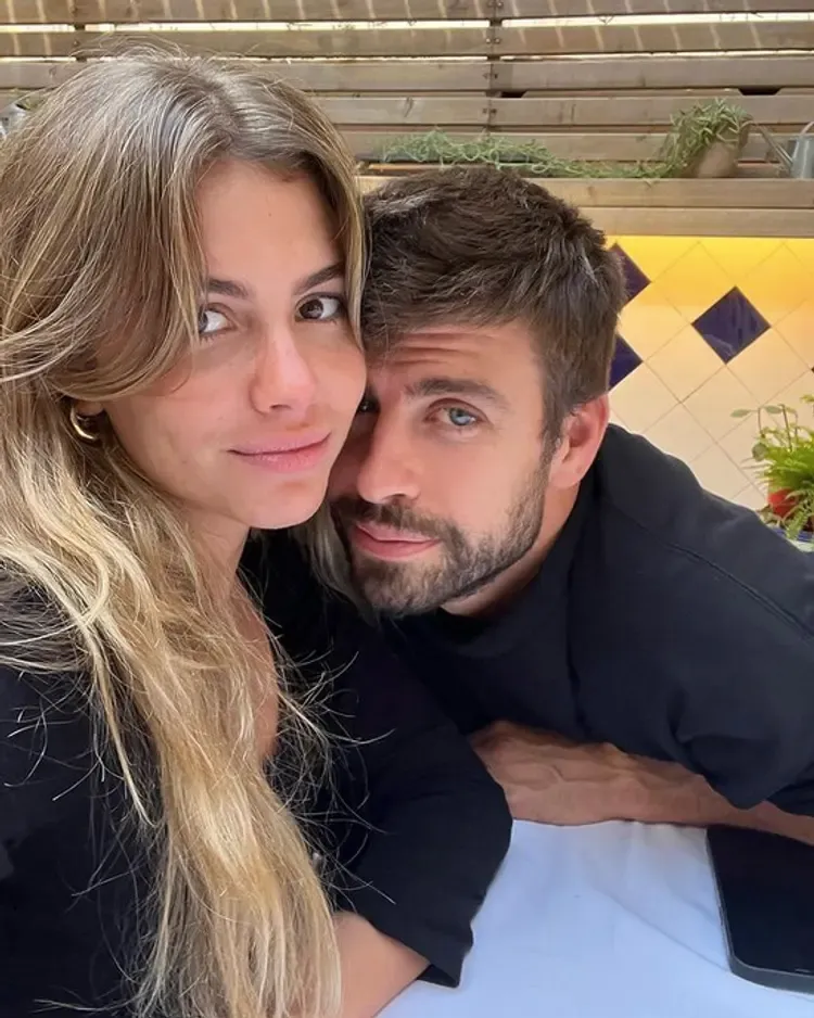 Pique shows his new girlfriend for the first time since Shakira breakup