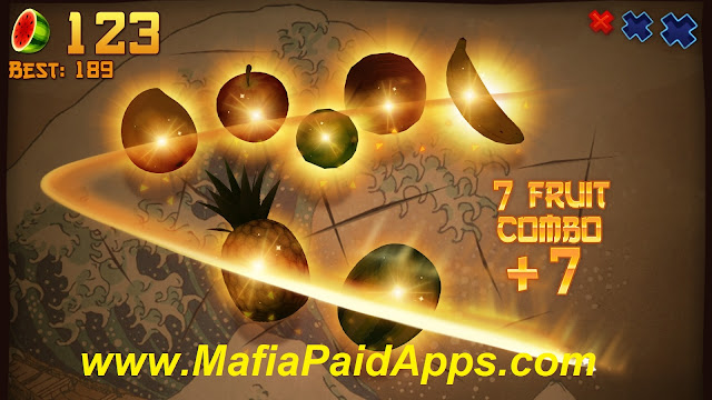 Fruit Ninja Premium Mod (Bonus,carambola) Apk for android www.MafiaPaidApps.com