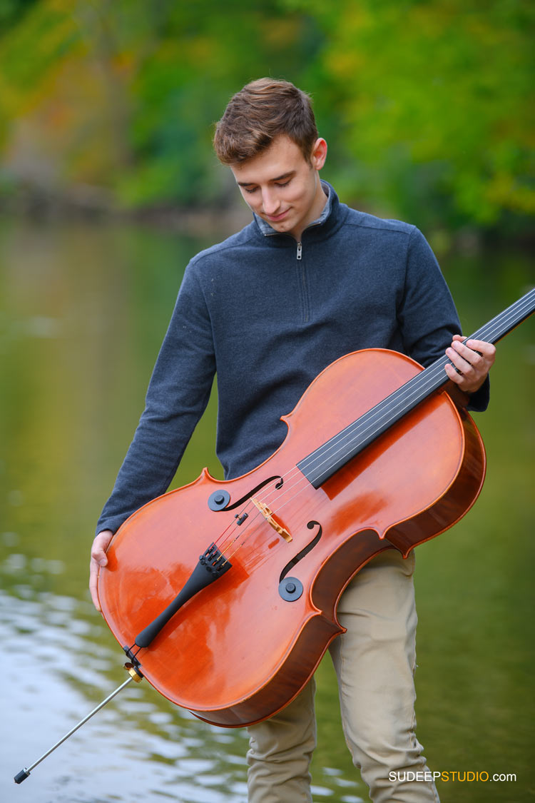 Pioneer High School Guys Senior Pictures in Music Theme  SudeepStudio.com Ann Arbor Senior Portrait Photographer