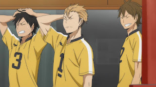 ハイキュー!! アニメ 2期15話 | 条善寺高校 二岐丈春  照島遊児 | HAIKYU!! JOHZENJI HIGH  Terushima Yuji