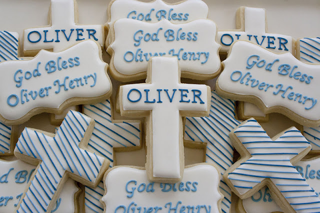 baptism cookies