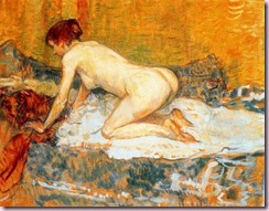 Toulouse-Lautrec_donna_dai_capelli_rossi_accosciata