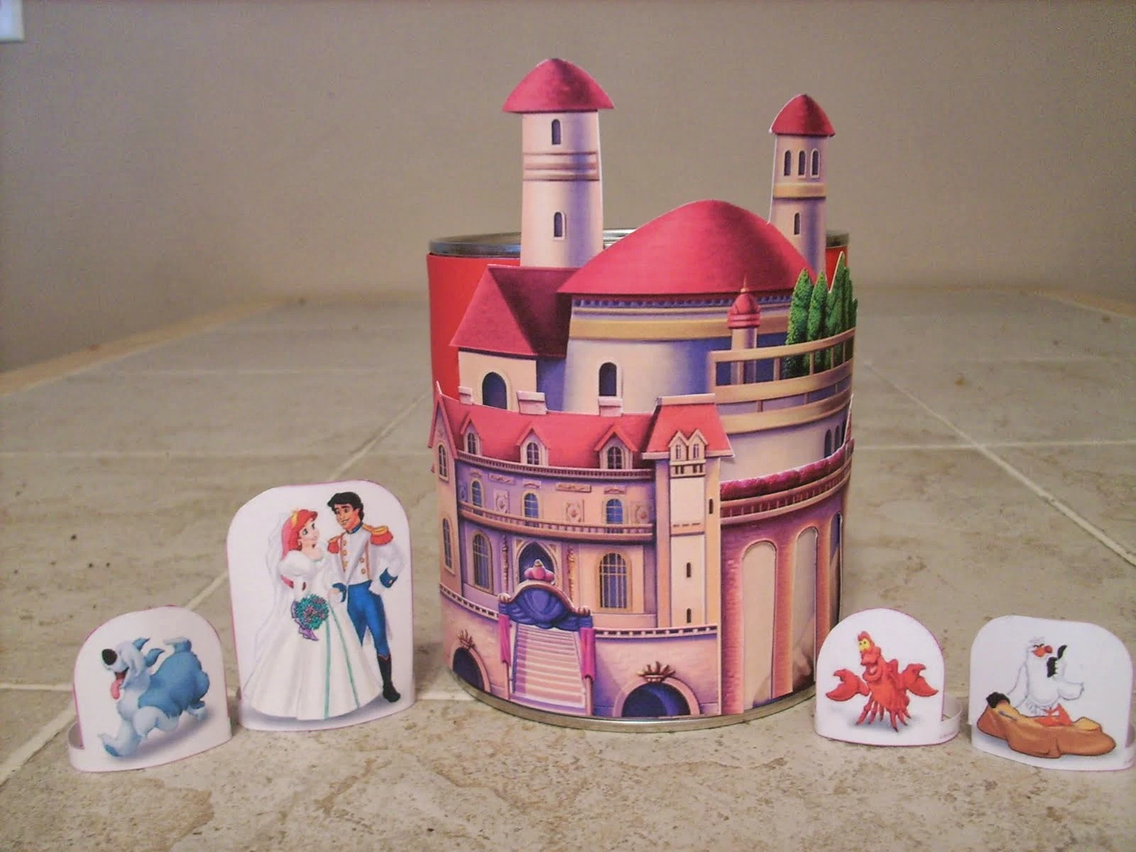 Ariel´s Castle. Free Printable. 