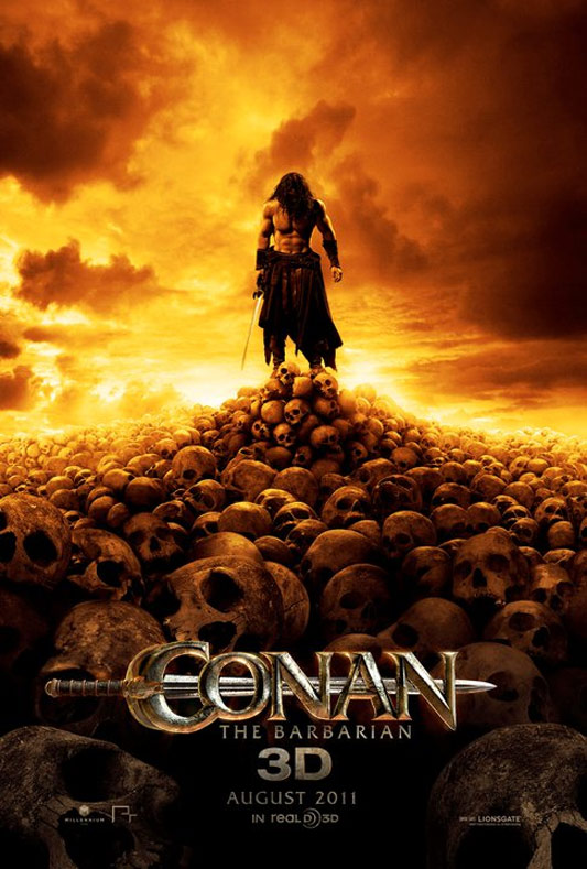 conan the barbarian 2011 movie poster. Conan the Barbarian 2011 Movie
