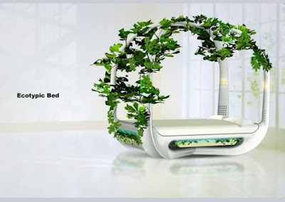 Futuristic Bedroom Bed Concept