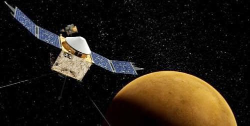 What Maven Would See On Mars On Halloween