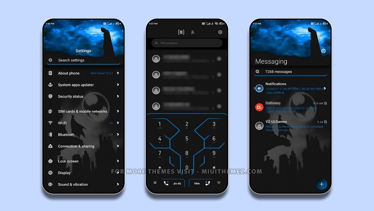 Dark Knight v12 MIUI Theme