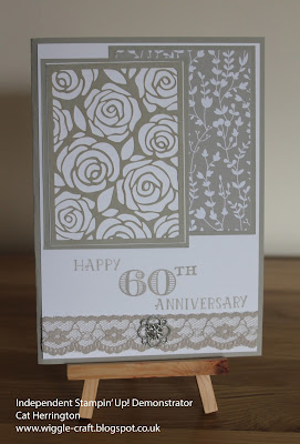 Stampin' Up! 60th Wedding Anniversary