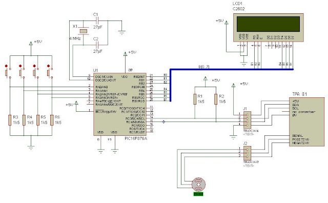 Equema control sensor TPA81 con PIC