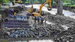 Irigasi Tinco Soppeng Rusak Parah Ribuan Hektar Sawah Terancam Gagal Panen