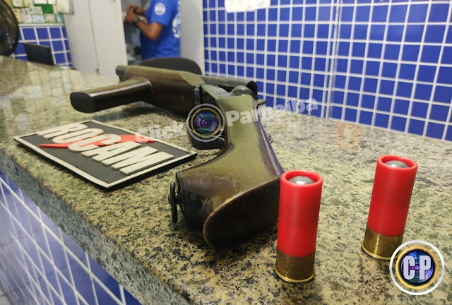 Armas e munições apreendidas