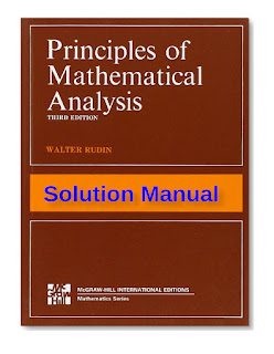 Solution Manual to Principles of Mathematical Analysis 3rd Edition PDF