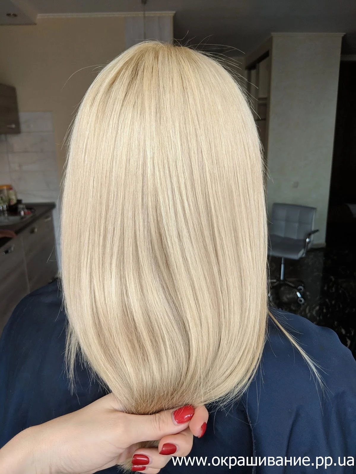 Красивая покраска волос для блондинок