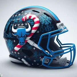 Buffalo Bulls Christmas Helmets