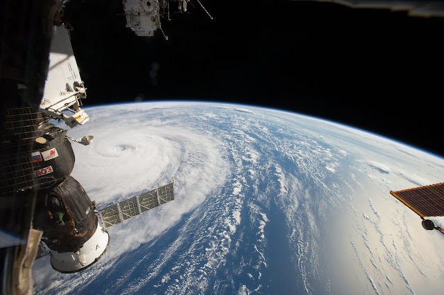 Super Typhoon Noru seen from the International Space Station