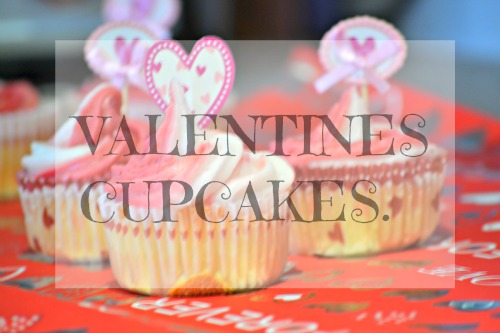 Valentines cupcakes 