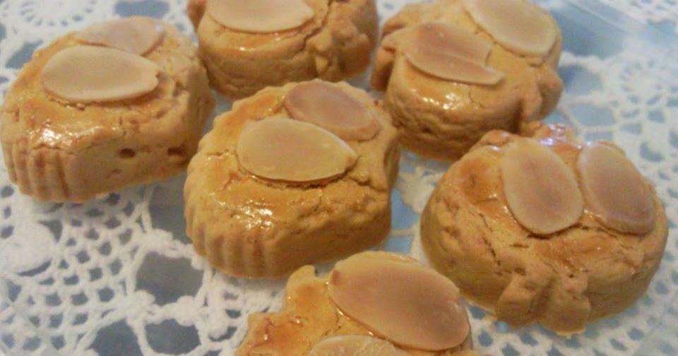 Resepi Biskut Raya 2016, Kuih Dan Kek: Resepi Biskut Badam