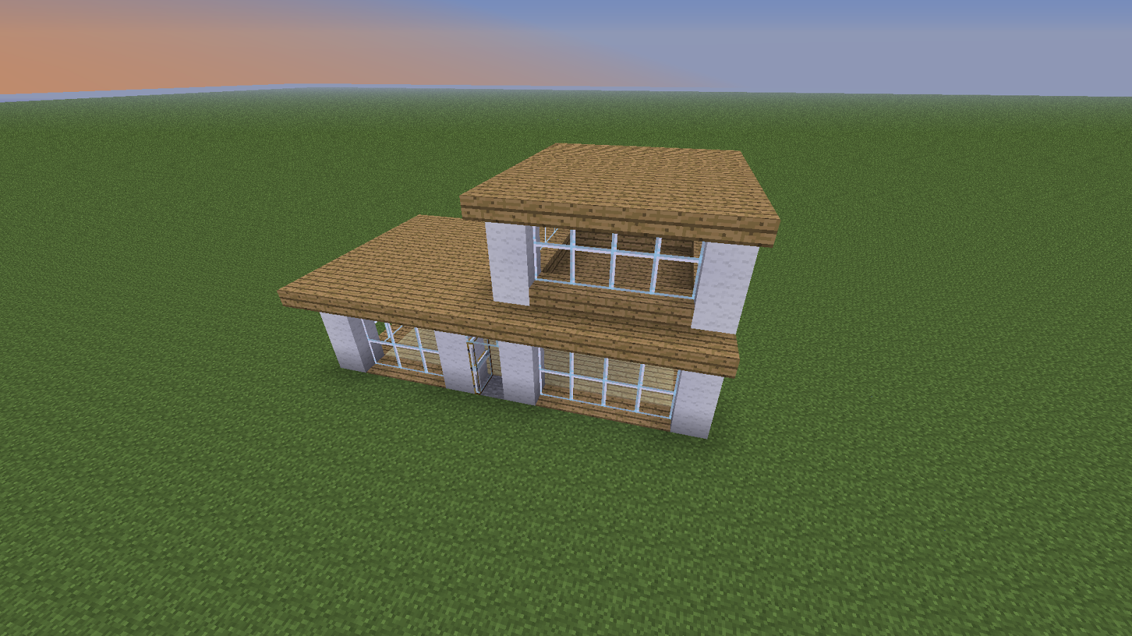 Desain Rumah  Modern Di  Minecraft  Pe Desain Rumah  Modern