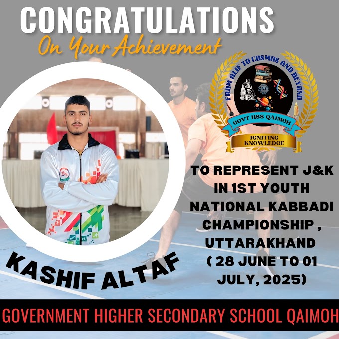 🌟 Kashif Altaf: From the Fields of Mutalhama to the National Arena 🌟
