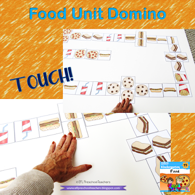 Food Unit Domino game TOUCH!