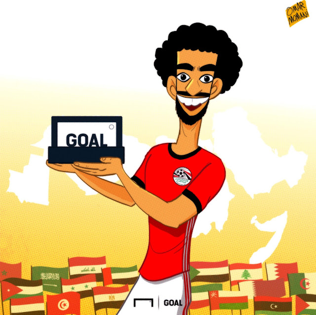 Salah cartoon