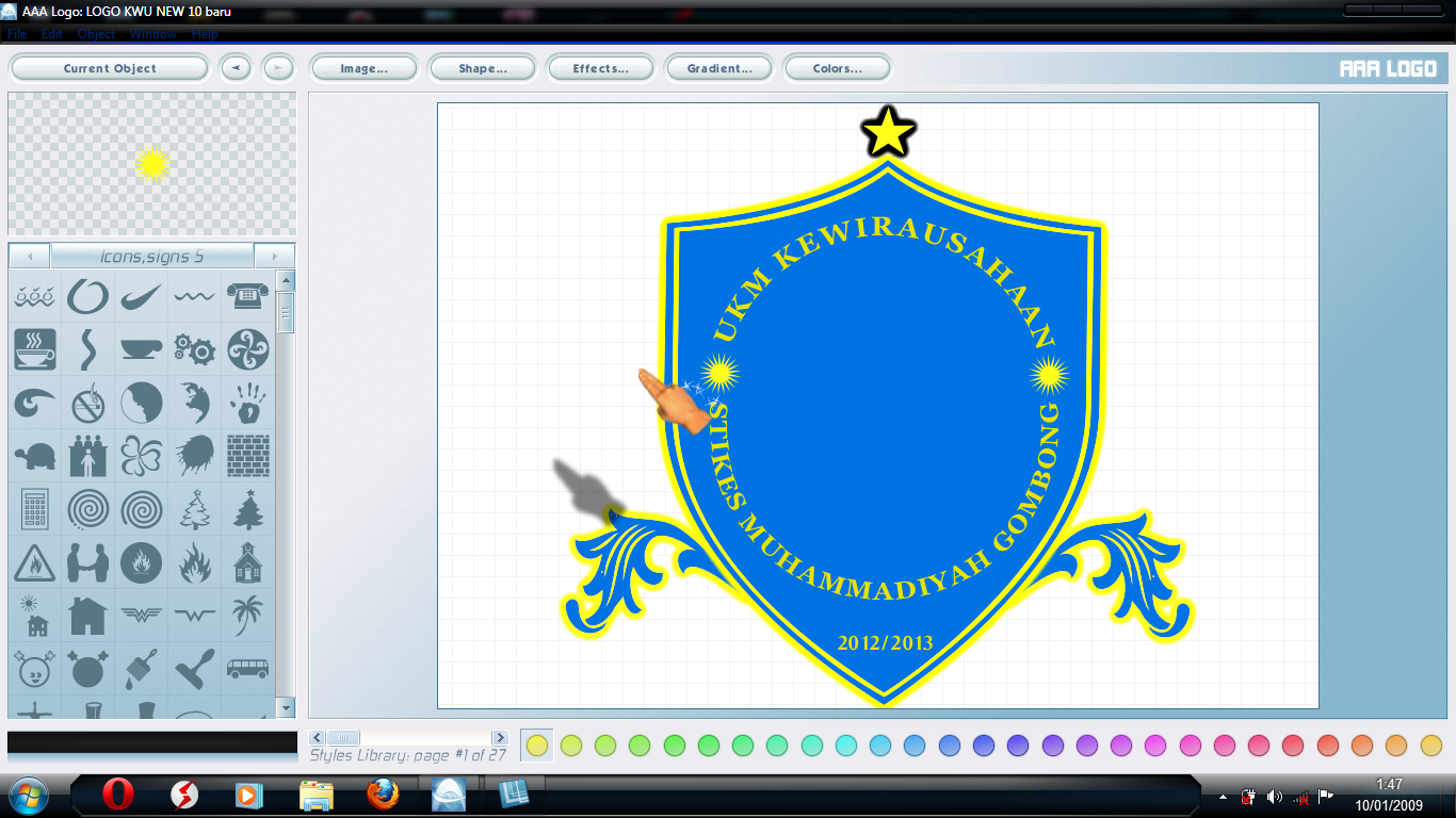 Tips And Trick Cara Membuat LOGO  Tanpa CorelDraw