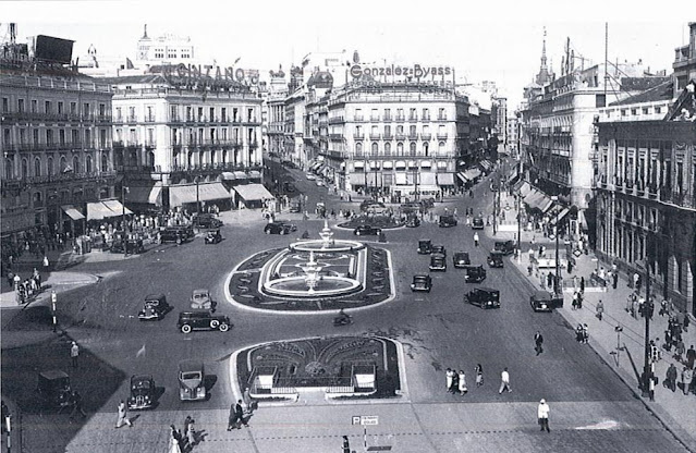 Fotografías antiguas de la Puerta del Sol de Madrid