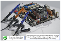 Use probe holders in a reverse-mount fashion for better signal fidelity