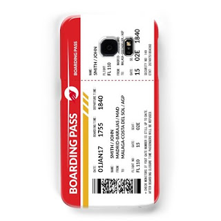 Boarding Pass Samsung Galaxy case