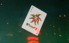 Batman Joker playing card prop