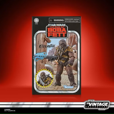 San Diego Comic-Con 2023 Exclusive Star Wars: The Book of Boba Fett Black Krrsantan Vintage Collection Action Figure by Hasbro