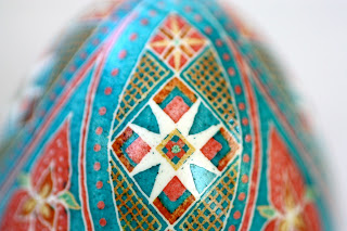 Offset Petal Pysanky