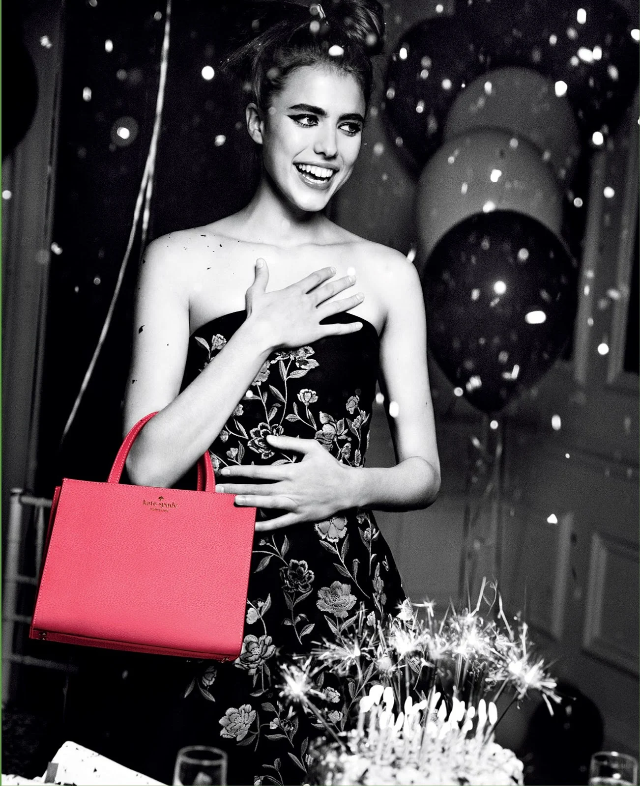 Kate Spade 25th Anniversary Ad Campaign Starring Margaret Qualley