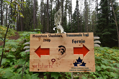 Fernie TCT sign British Columbia.