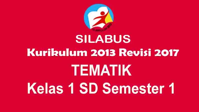 Silabus Kelas 1 SD Kurikulum 2013 Revisi 2017