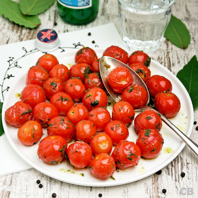 Recept: zo pof je zelf cherrytomaatjes in de oven!