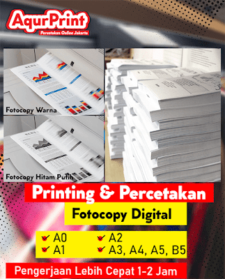 JASA FOTOCOPY 24 JAM  JAKARTA TIMUR