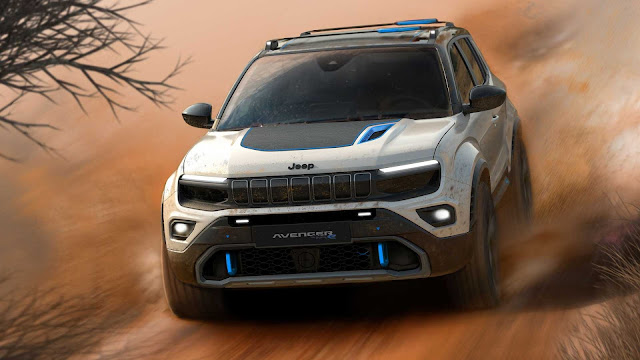 Jeep Avenger 4x4 Concept Debuts With Dual-Motor Setup