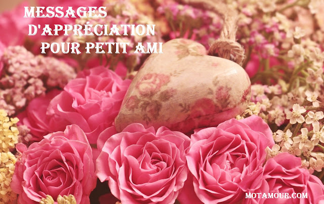 image Messages d'appréciation pour petit ami