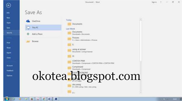 Merubah Word ke Pdf menggunakan Office 2016 - COMET SHARE