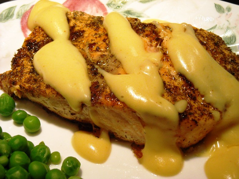 Diabetics Rejoice!: Dilled Salmon with Low-fat Hollandaise ...