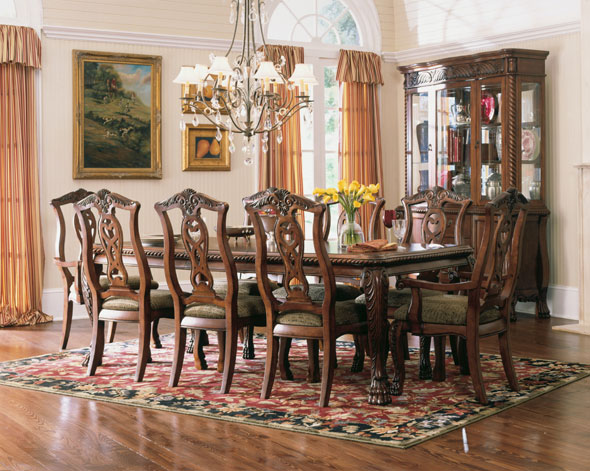 To design the dining room with