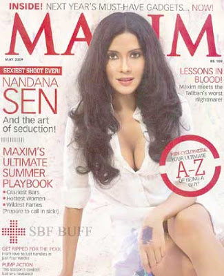 Nandana Sen Maxim Magazine India May 2009 Pictures