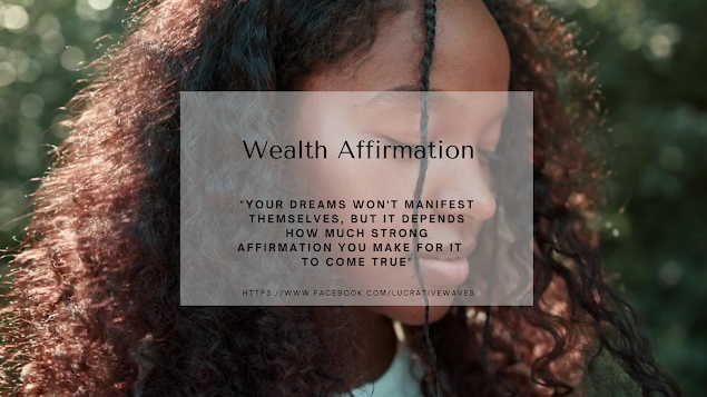Manifest your wealth